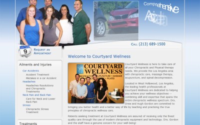 New Chiropractic Website for Los Angeles