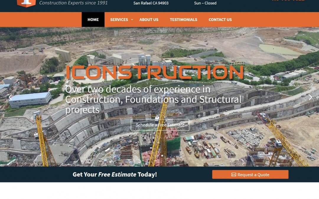 Construction website